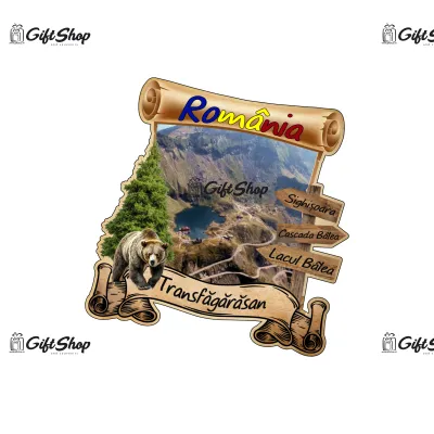 Transfagarasan, romania, magnet papirus, model mgs 213